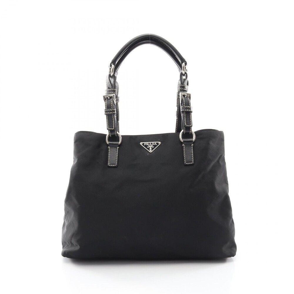 Prada Triangle Logo Hand Tote Bag Nylon #300132P46B